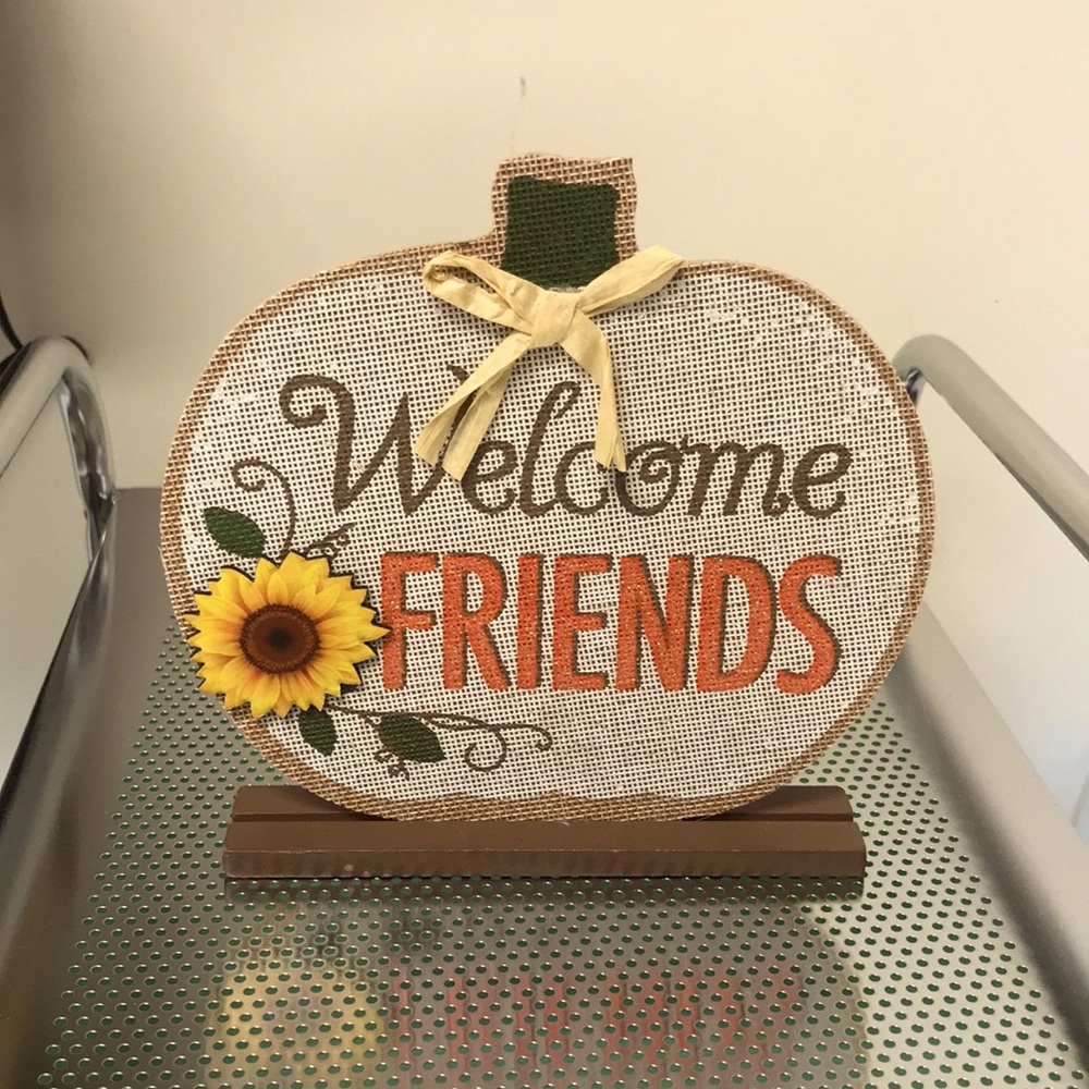 Welcome Friends Sign